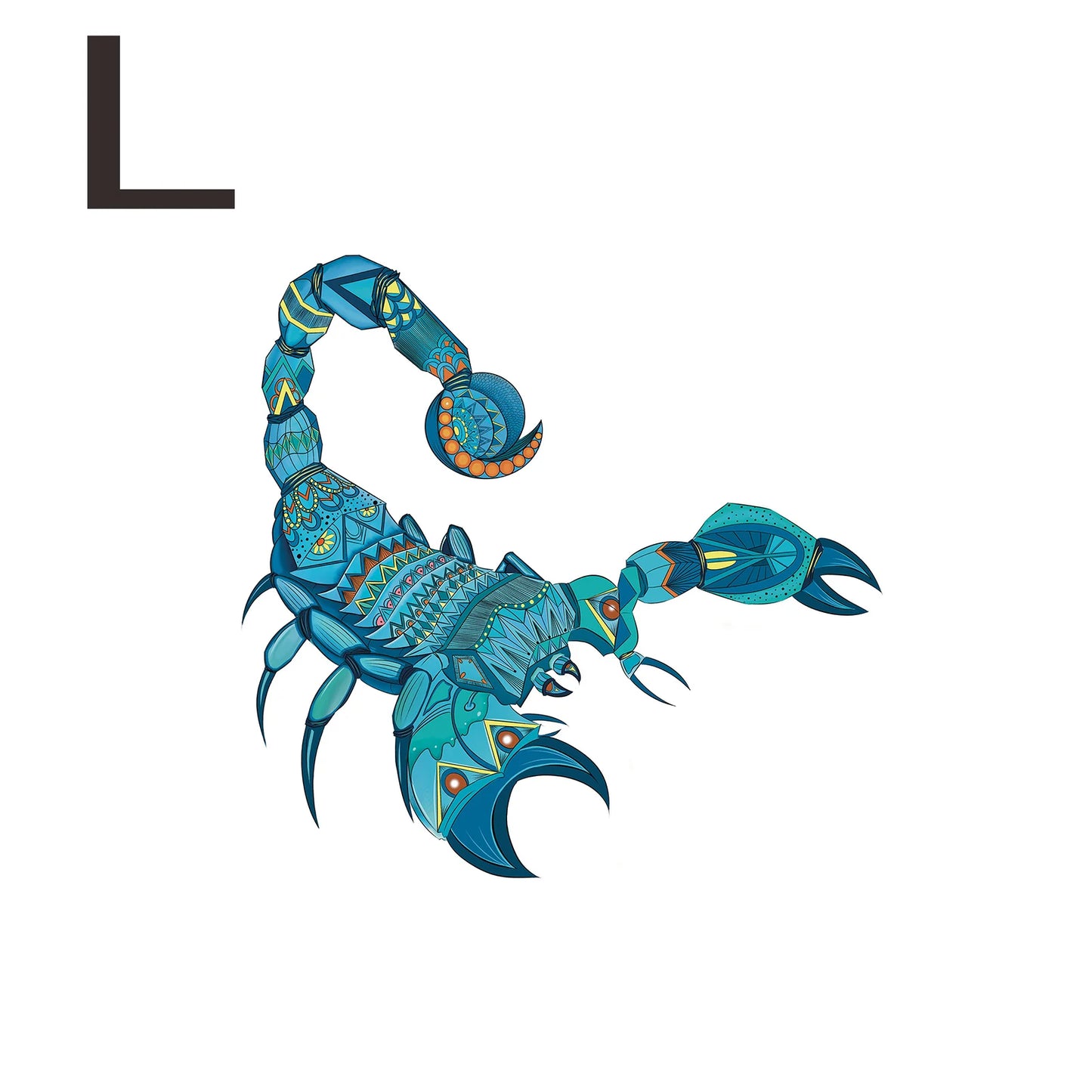 Skorpion-Holzpuzzle – Mysteriöse Tierformen