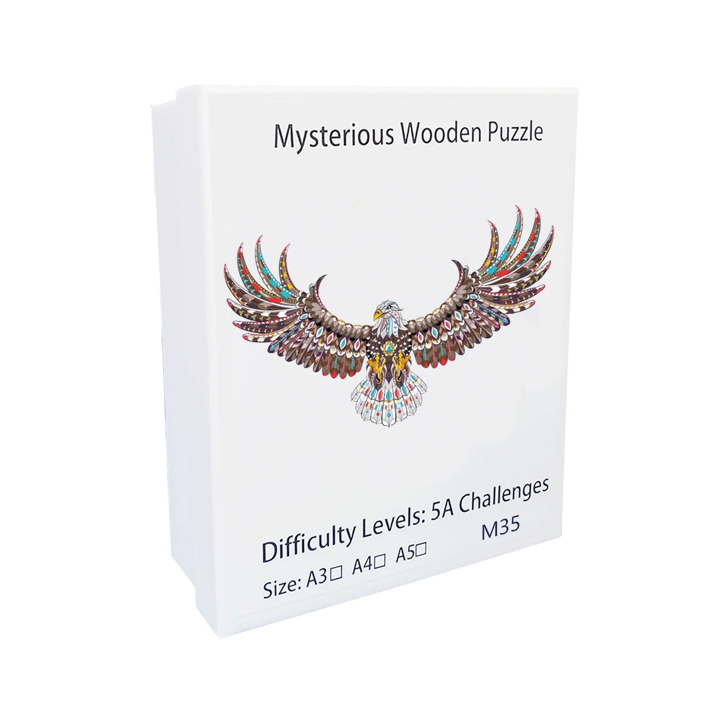 Adler-Holzpuzzle – Majestätisches Tierpuzzle