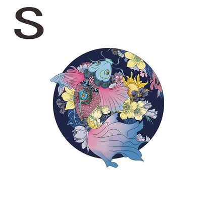 Einzigartiges Fisch-Holzpuzzle – Unterwasserabenteuer