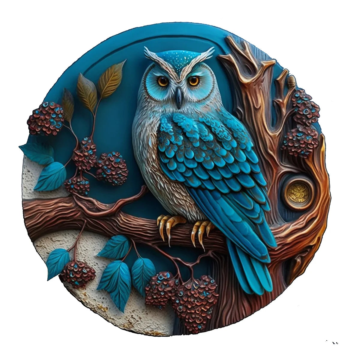 Raffinierter Vogel-Holzpuzzle – 3D-Kunstgeschenk