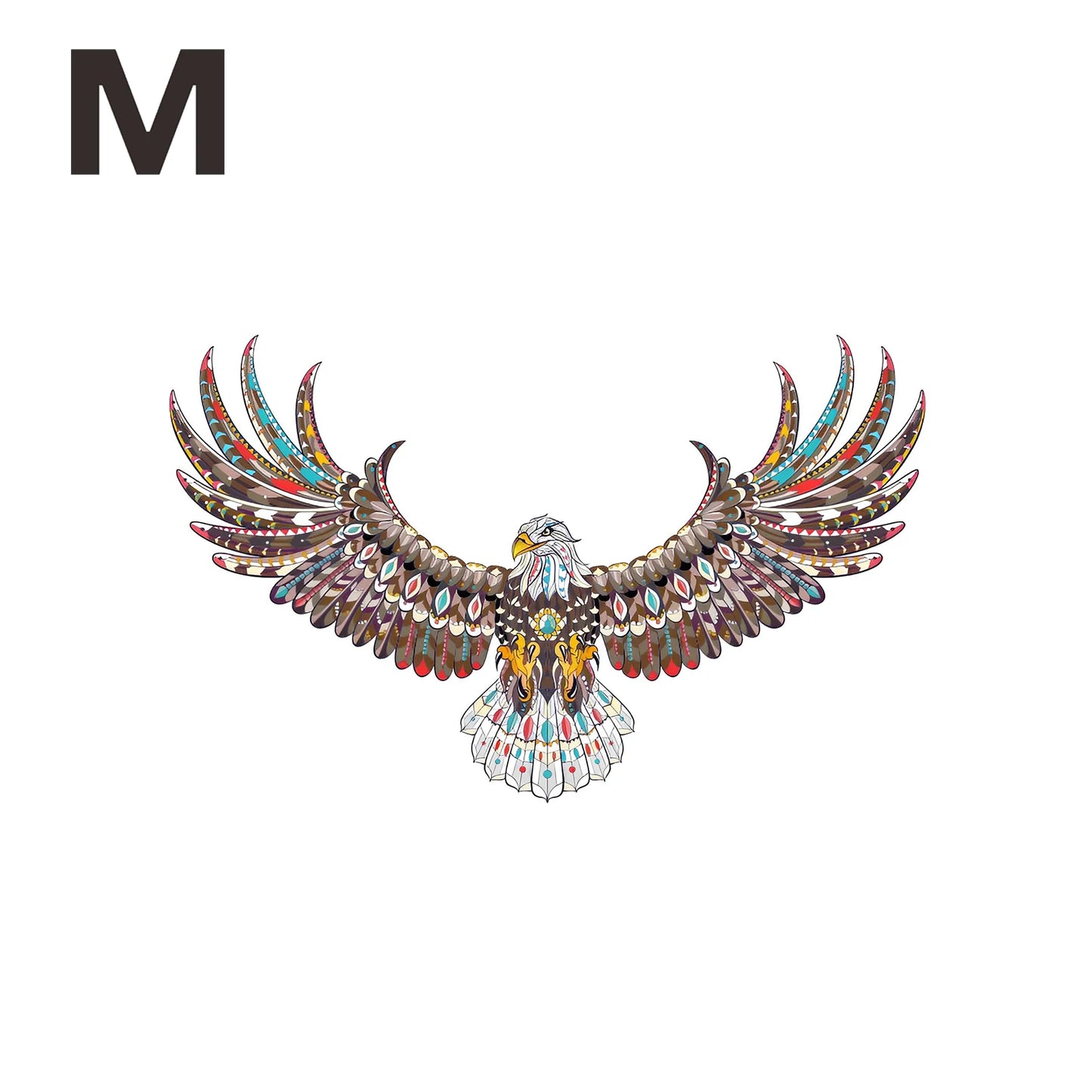 Adler-Holzpuzzle – Majestätisches Tierpuzzle