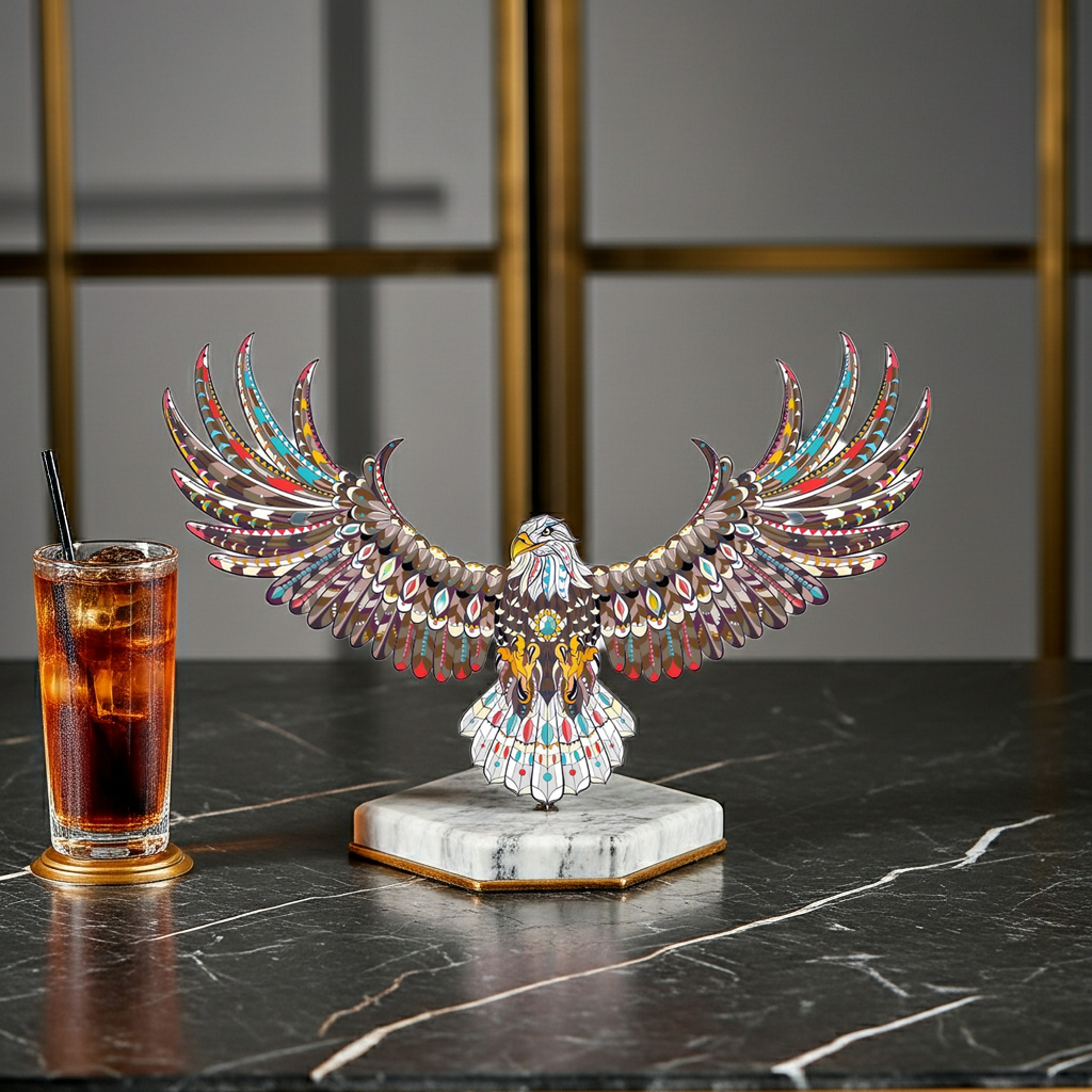 Adler-Holzpuzzle – Majestätisches Tierpuzzle