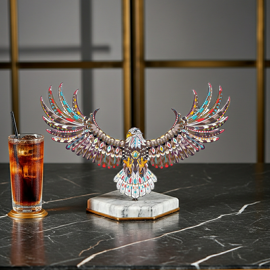 Adler-Holzpuzzle – Majestätisches Tierpuzzle