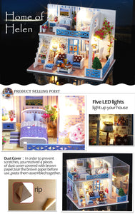 Verschiedene Puppenhäuser - LED-Beleuchtung - DIY - Neverwatch